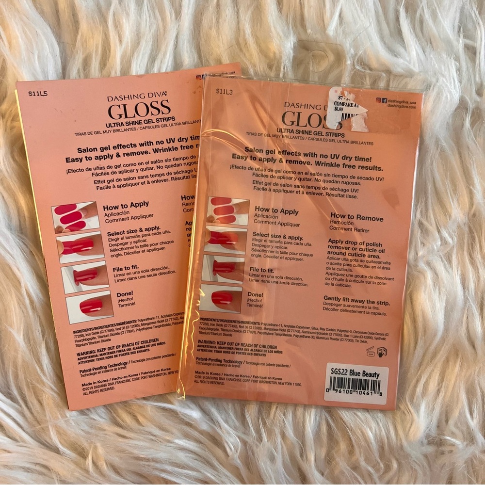 Dashing Diva Gloss Gel Nail Strips Set - Picture 2 of 5